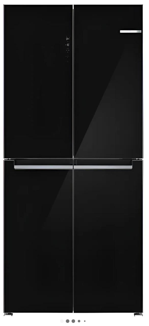 Heladera Bosch Multipuerta negra Vidrio KMC85LBEA segunda vista